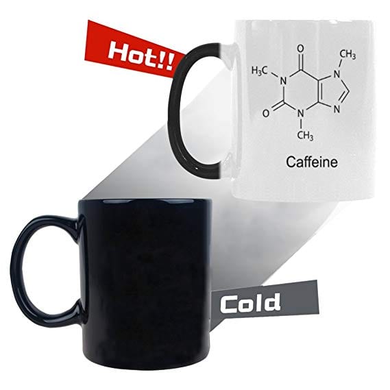 Heat Sensitive Color Changing Coffee Mug
