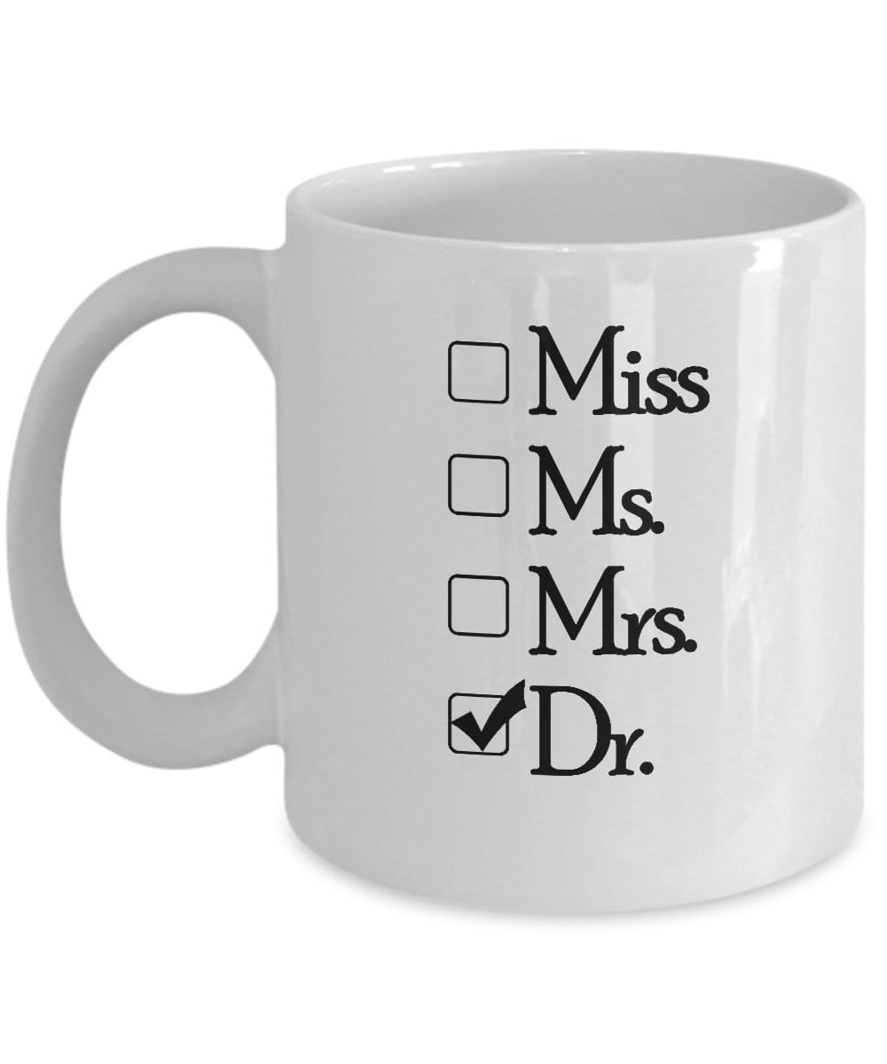 Ceramic Mug – Miss Ms Mrs Dr