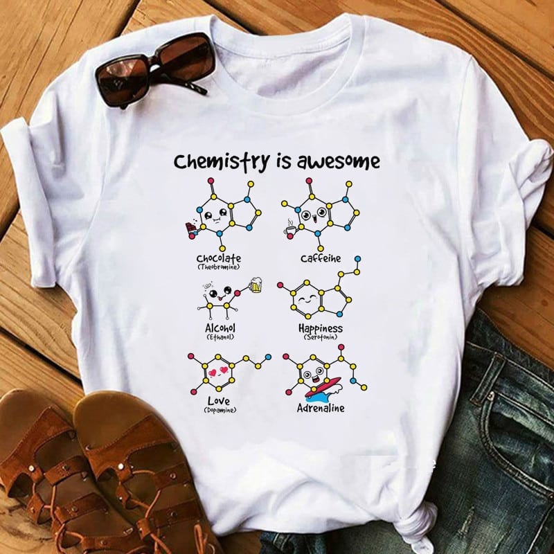 Women Chemistry T-shirt