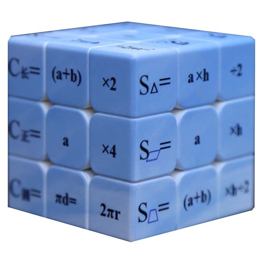 Cube de puzzle formule Chimiques et Mathématiques
