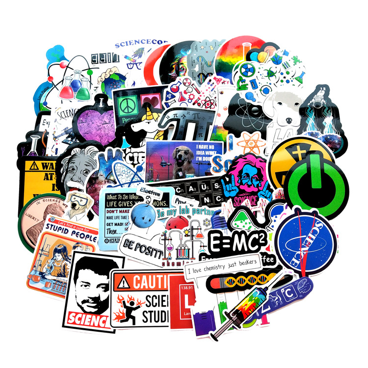 Science Chemistry Stickers (50PCS)