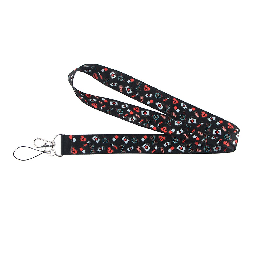 Doctor Nurse Lanyards for Key Neck Strap For Card Badge Gym Key Chain 