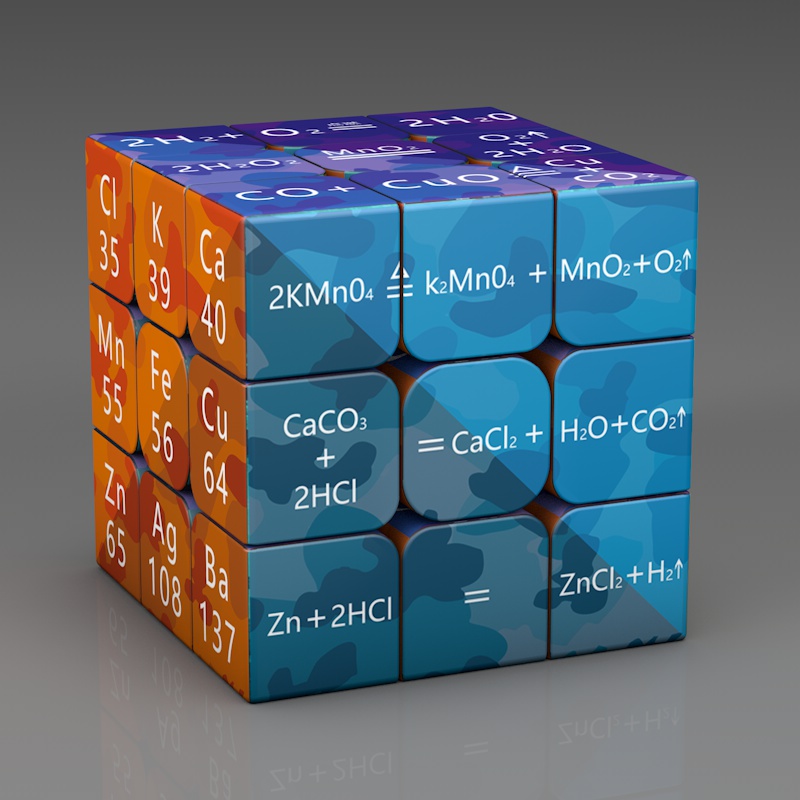 Mathematics Physics Chemistry Rubiks Cubes 