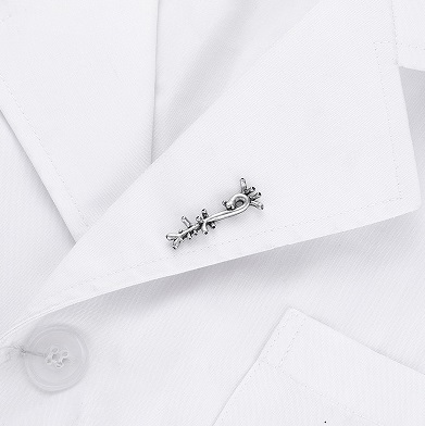 Chemical Academy Aorta Pin Badge Ancient Gold Brooches Medical Gift Doctors Nurses Punk Jewelry Cute Pins Metal Women Accessories